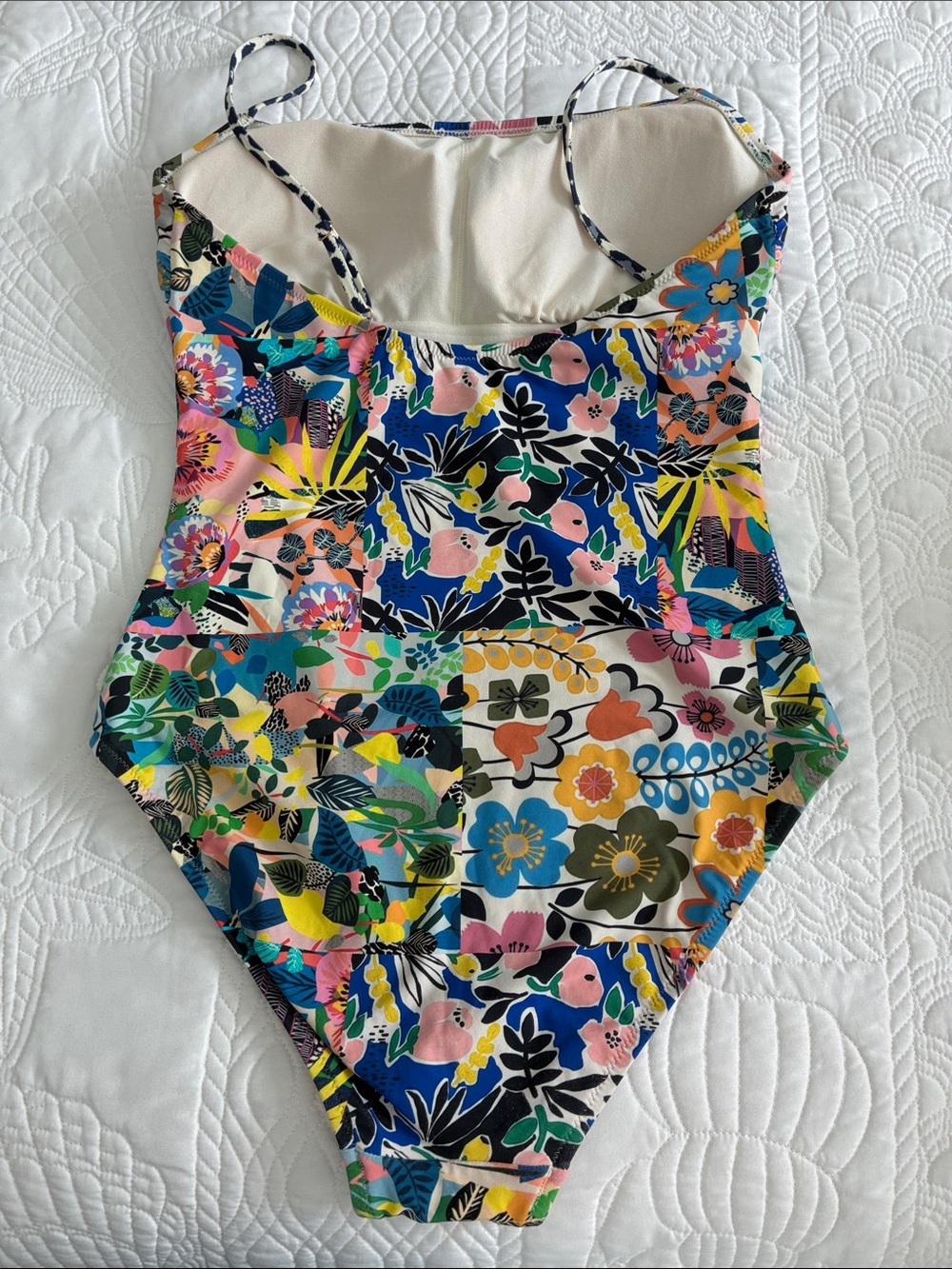 Johnny Was California Floral One-Piece Swimsuit - Picture 2 of 5